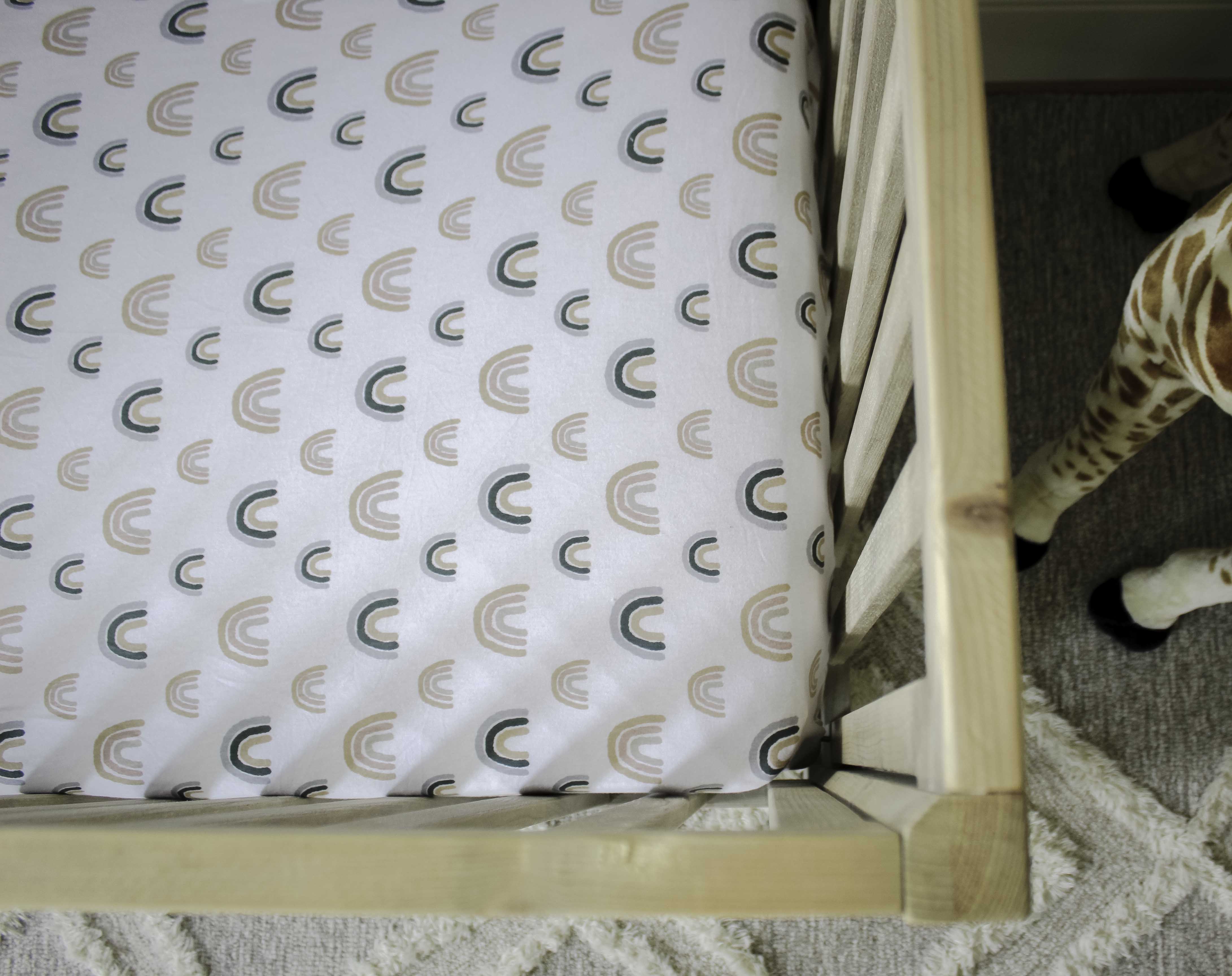 Oeko-Tex certified crib sheets on a budget