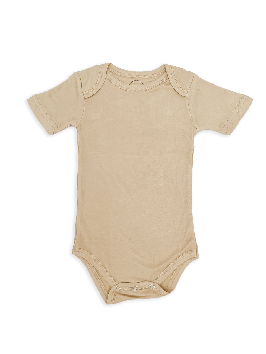 Bamboo Bodysuit in Toasted Almond