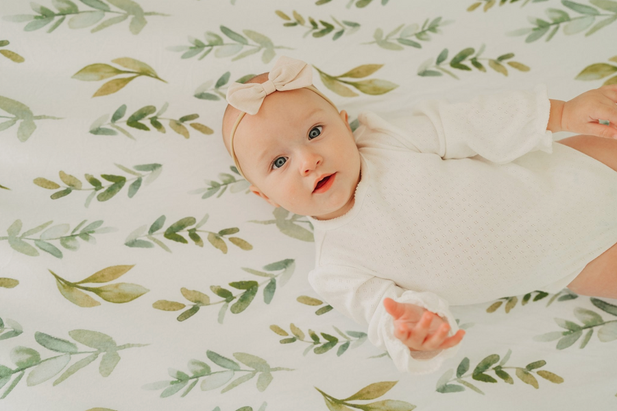 Leafy Changing Pad Cover Set