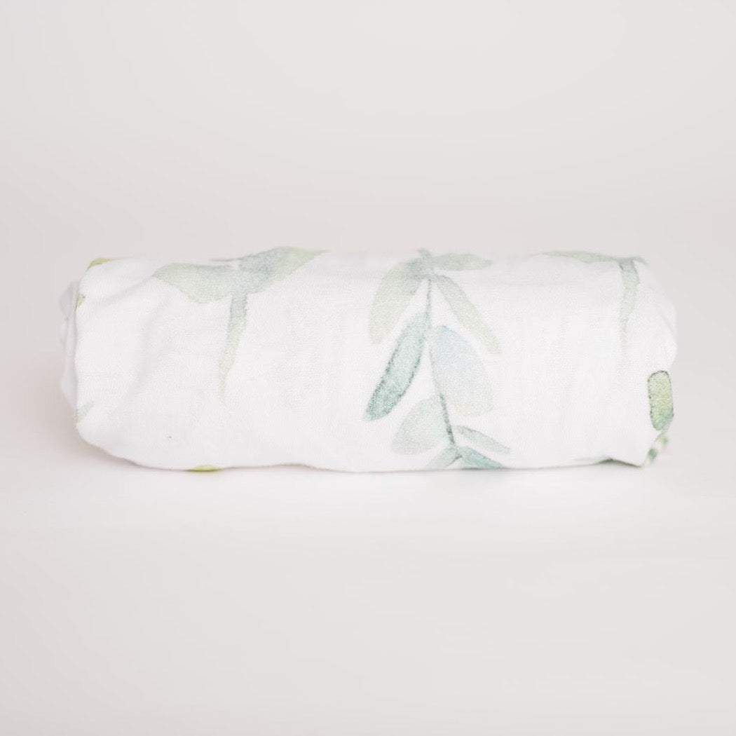 Leafy Gender Neutral Sheet Leafy Greens Cotton